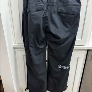 Men's Black SYNC SIDE ZIP Waterproof SKI Pants